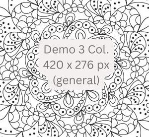 Alternative view of Coloring Template for Beginner (Free Download)